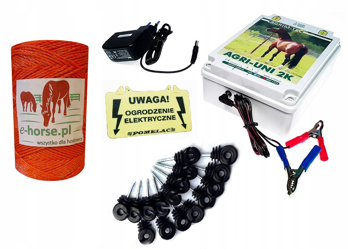 Pastiersky elektrický set AGRI-UNI 2K-302A